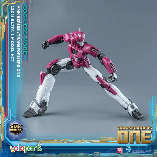 Transformers 8 AMK Mini Series Plastic Model Kit Elita-1 13 cm