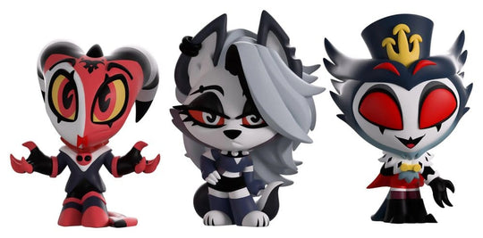 Helluva Boss Mini Tooz Minifiguren 3er-Pack Blitzo, Loona &amp; Stolas