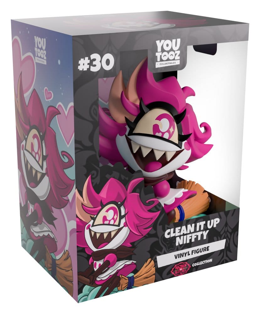 Hazbin Hotel Vinyl Figur Clean It Up Niffty 13 cm