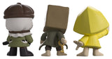 Little Nightmares II Minitooz 3er-Pack Mono, Six & Hunter 7 cm