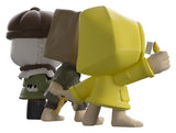 Little Nightmares II Minitooz 3er-Pack Mono, Six & Hunter 7 cm