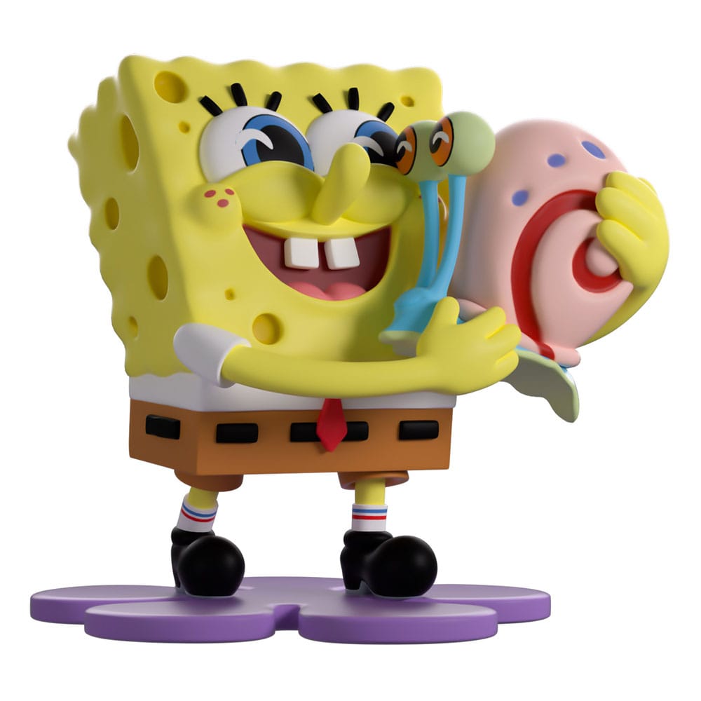SpongeBob Schwammkopf Vinyl Figur Spongebob & Gary 9 cm