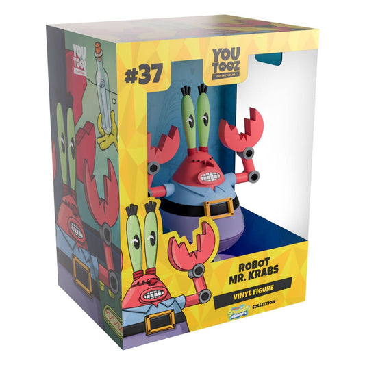 SpongeBob Schwammkopf Vinyl Figur Robot Mr. Krabs 13 cm