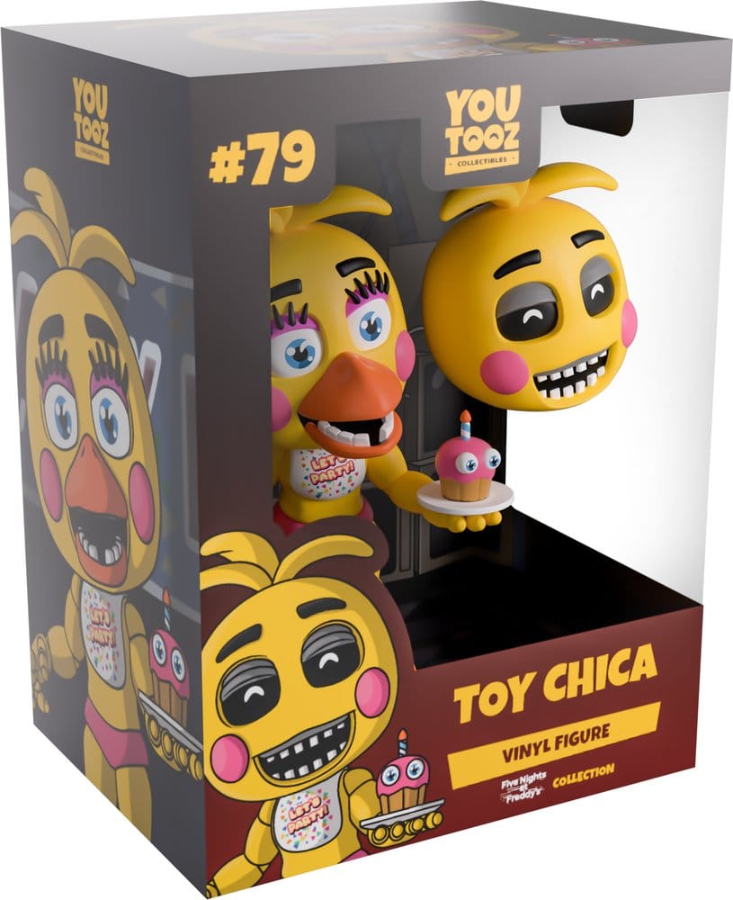 Five Nights at Freddy's Vinyl Figur Toy Chica 12 cm