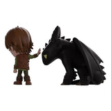 Drachenzähmen leicht gemacht Vinyl Figur Meeting Toothless 11 cm