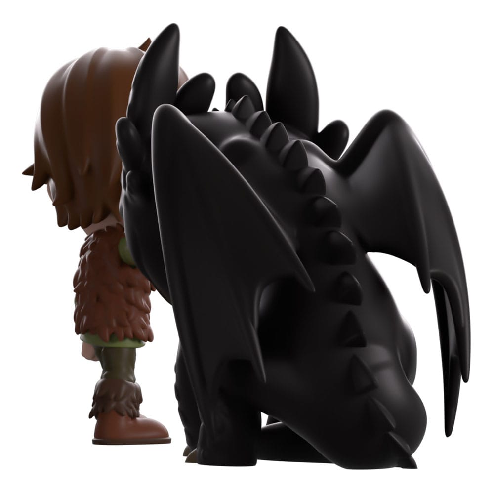 Drachenzähmen leicht gemacht Vinyl Figur Meeting Toothless 11 cm