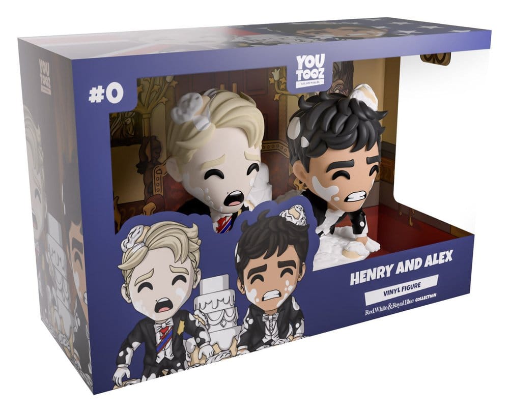 Red, White & Royal Blue Vinyl Figur Henry And Alex 11 cm