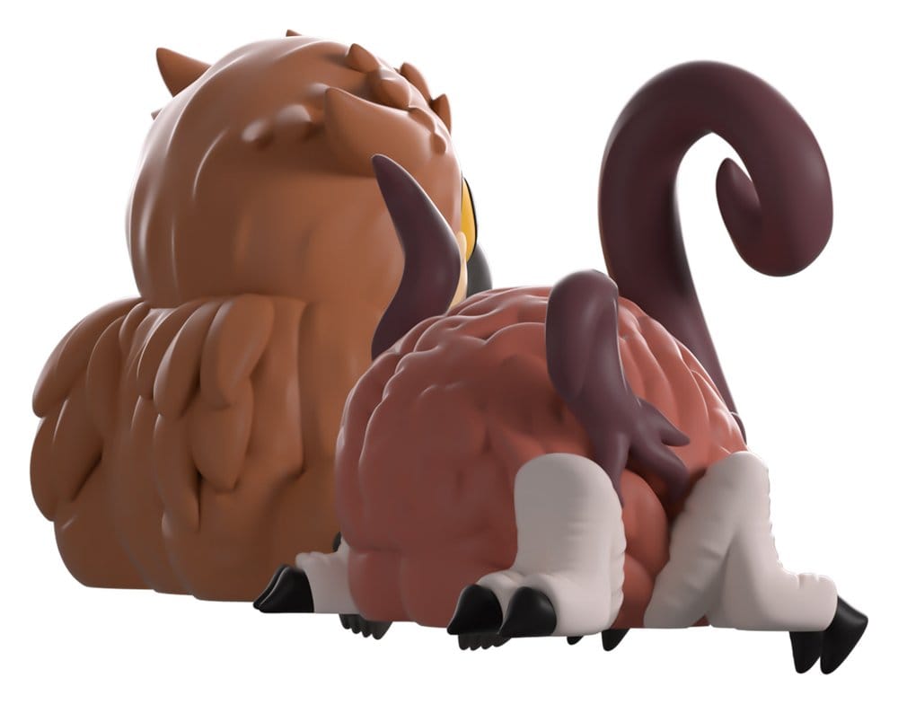 Baldur's Gate 3 Vinyl Figuren Us & Owlbear 4 cm