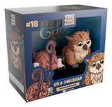 Baldur's Gate 3 Vinyl Figuren Us & Owlbear 4 cm