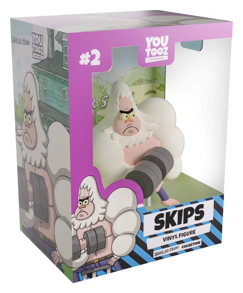 Regular Show Vinyl Figur Skips 10 cm