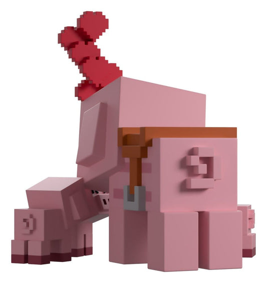 Minecraft Vinyl Figur Pig Family 8 cm