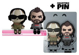 Call of Duty Vinyl Figuren Ghost & Soap Monitor Buddiez 7 cm