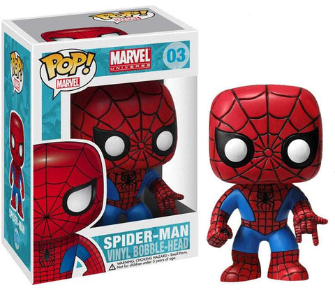 Marvel Comics POP! Vinyl Figur Spider-Man 9 cm