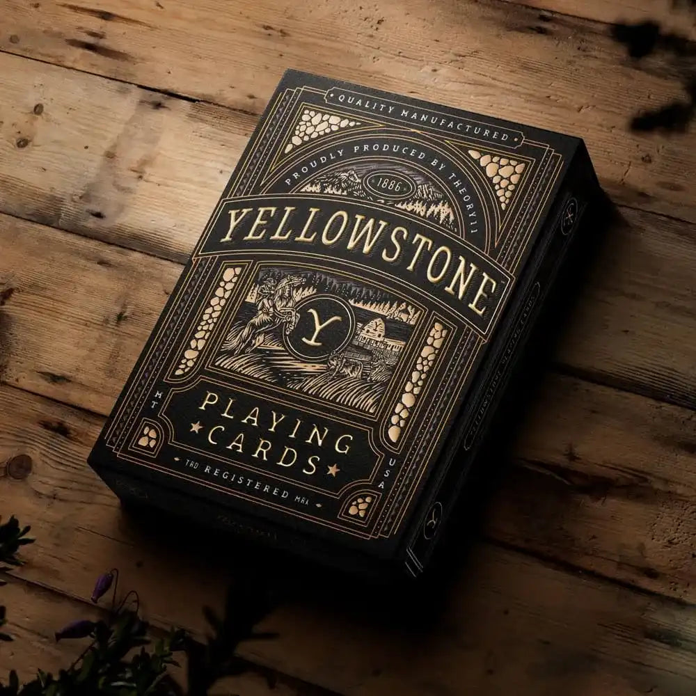 Yellowstone Spielkarten - Smalltinytoystore