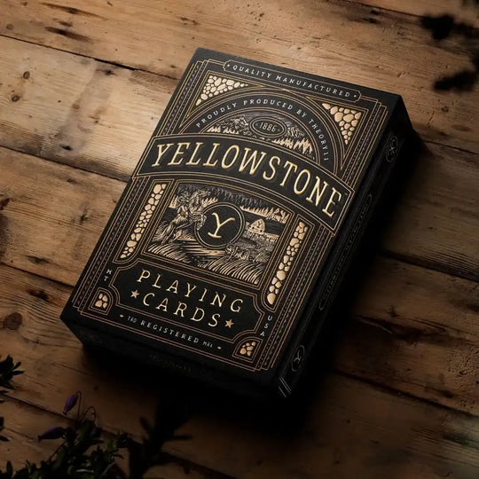 Yellowstone Spielkarten - Smalltinytoystore