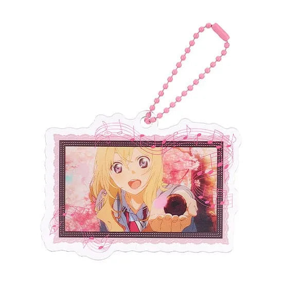 Your Lie in April Acrylic Schlüsselanhänger Anime Scene A 8 cm - Smalltinytoystore
