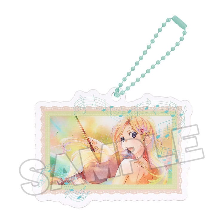 Your Lie in April Acrylic Schlüsselanhänger Anime Scene C 8 cm - Smalltinytoystore