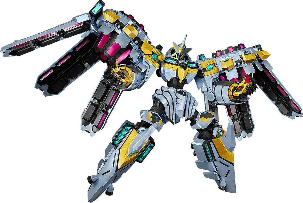 Yu-Gi-Oh! Card Game Monster 1/24 Plastic Model Kits PLAMAX Divine Arsenal AA-ZEUS Sky Thunder 19 cm - Smalltinytoystore