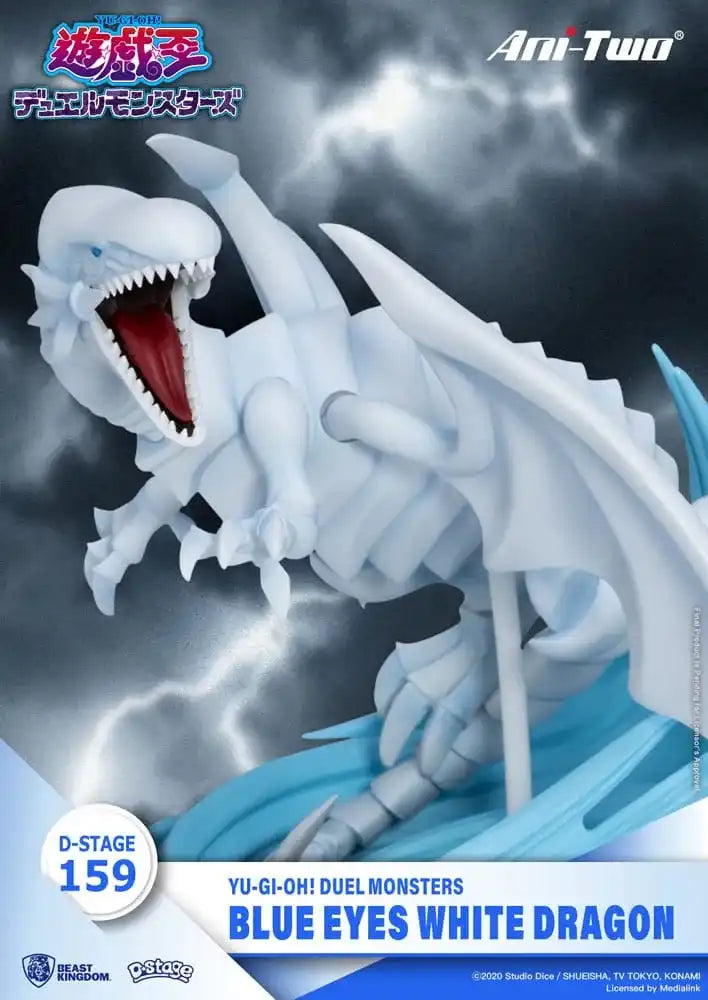 Yu-Gi-Oh! Duel Monsters D-Stage PVC Diorama Blue Eyes White Dragon 15 cm - Smalltinytoystore