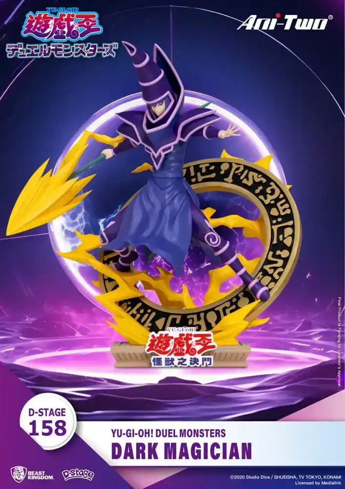 Yu-Gi-Oh! Duel Monsters D-Stage PVC Diorama Dark Magician 15 cm - Smalltinytoystore
