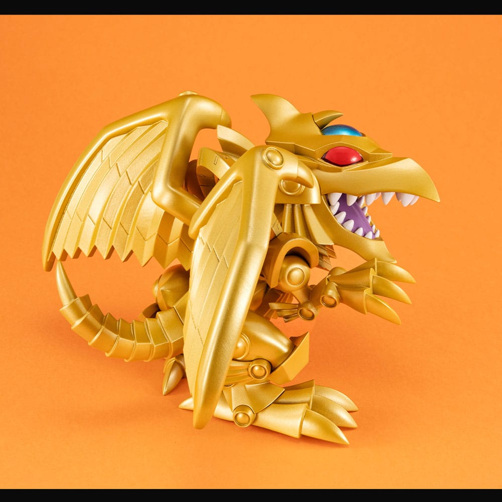 Yu-Gi-Oh! Duel Monsters Megatoon PVC Statue Red Eyes Black Dragon & The Winged Dragon of Ra 13 cm (with gift) - Smalltinytoystore