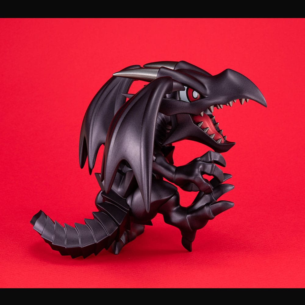 Yu-Gi-Oh! Duel Monsters Megatoon PVC Statue Red Eyes Black Dragon & The Winged Dragon of Ra 13 cm (with gift) - Smalltinytoystore