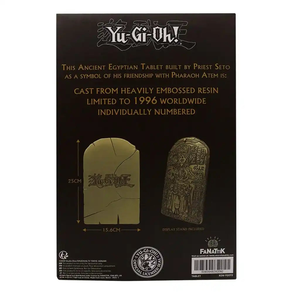 Yu-Gi-Oh! Eternal Replik Tablet of Lost Memories Limited Edition - Smalltinytoystore