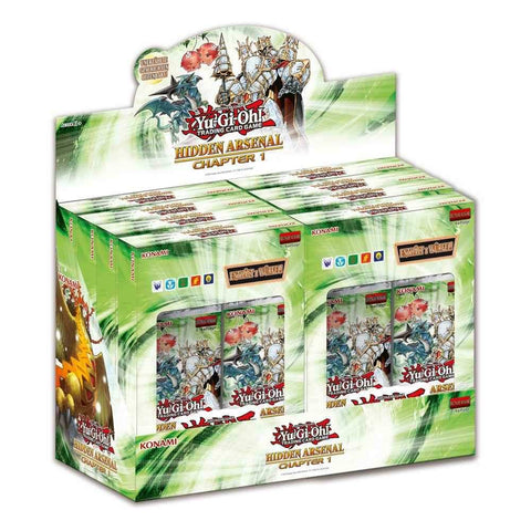 Yu-Gi-Oh! Hidden Arsenal: Chapter 1 Box Display (8) *Deutsche Version* - Smalltinytoystore