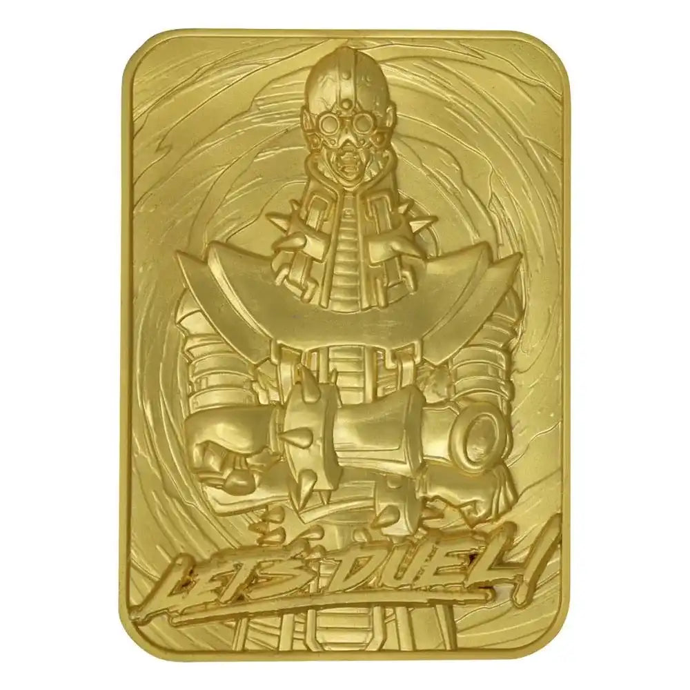 Yu-Gi-Oh! Metallbarren Jinzo Limited Edition (vergoldet) - Smalltinytoystore