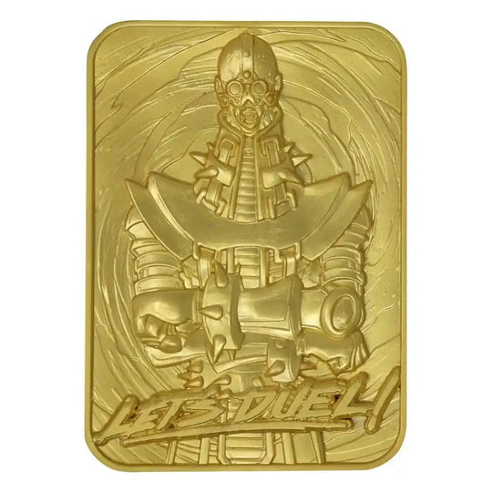 Yu-Gi-Oh! Metallbarren Jinzo Limited Edition (vergoldet) - Smalltinytoystore