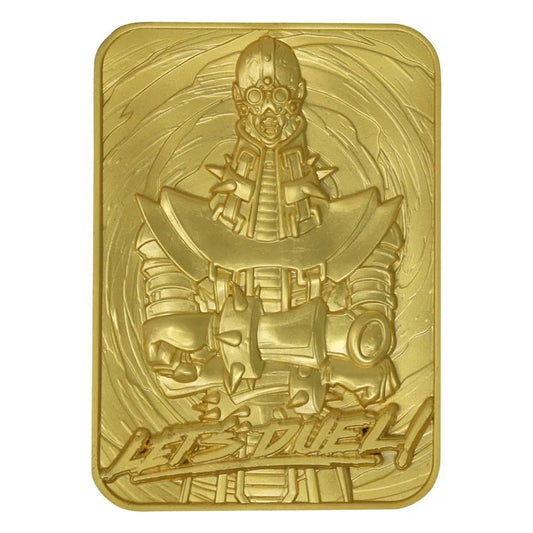 Yu-Gi-Oh! Metallbarren Jinzo Limited Edition (vergoldet) - Smalltinytoystore