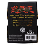 Yu-Gi-Oh! Metallbarren Jinzo Limited Edition (vergoldet) - Smalltinytoystore