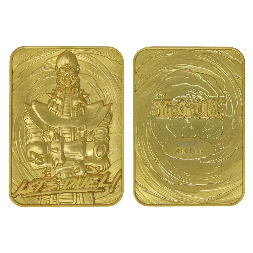 Yu-Gi-Oh! Metallbarren Jinzo Limited Edition (vergoldet) - Smalltinytoystore