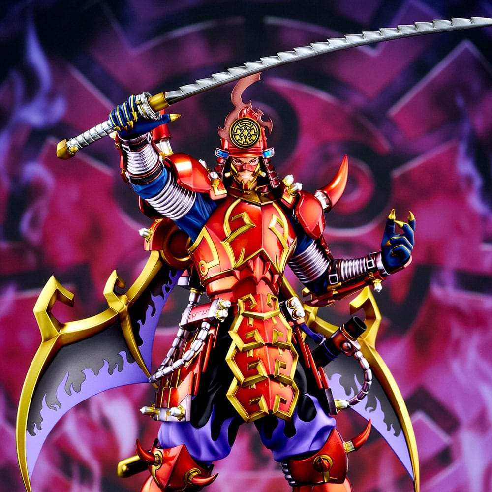 Yu-Gi-Oh! Monster Figure Collection Statue PVC Legendary Six Samurai Shi En 35 cm - Smalltinytoystore