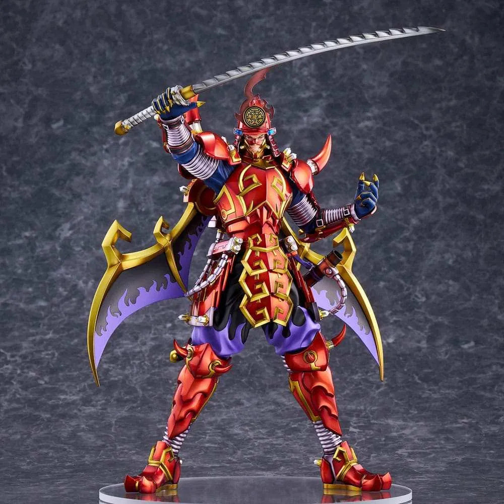 Yu-Gi-Oh! Monster Figure Collection Statue PVC Legendary Six Samurai Shi En 35 cm - Smalltinytoystore