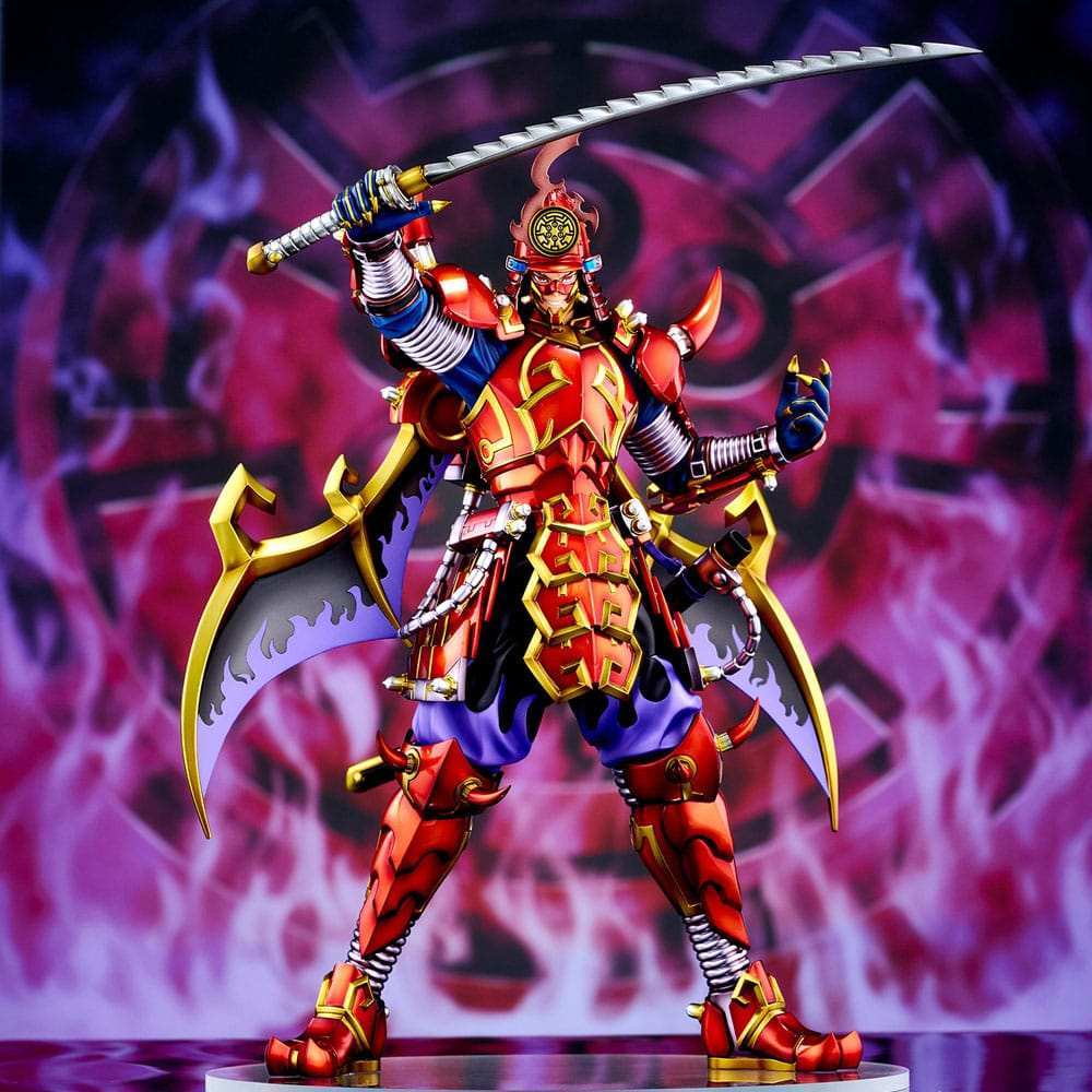 Yu-Gi-Oh! Monster Figure Collection Statue PVC Legendary Six Samurai Shi En 35 cm - Smalltinytoystore