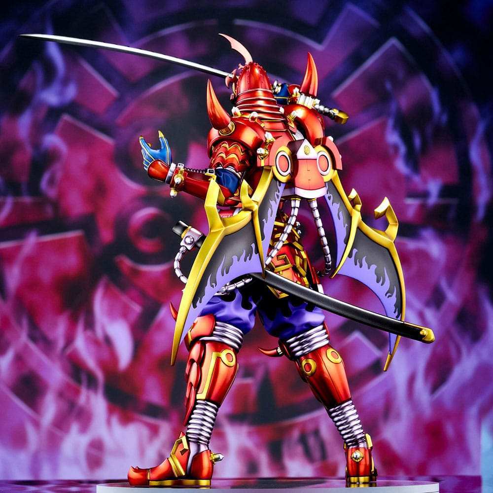 Yu-Gi-Oh! Monster Figure Collection Statue PVC Legendary Six Samurai Shi En 35 cm - Smalltinytoystore
