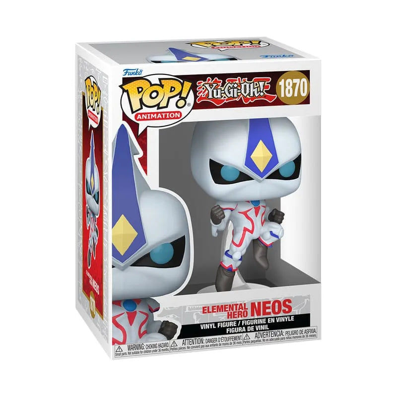 Yu-Gi-Oh! Pop! Animation Vinyl Figur E-Hero Neos 9 cm - Smalltinytoystore