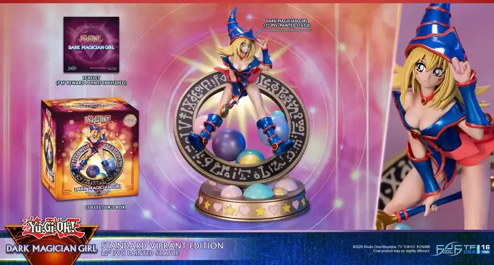 Yu-Gi-Oh! PVC Statue Dark Magician Girl Standard Vibrant Edition 30 cm - Smalltinytoystore