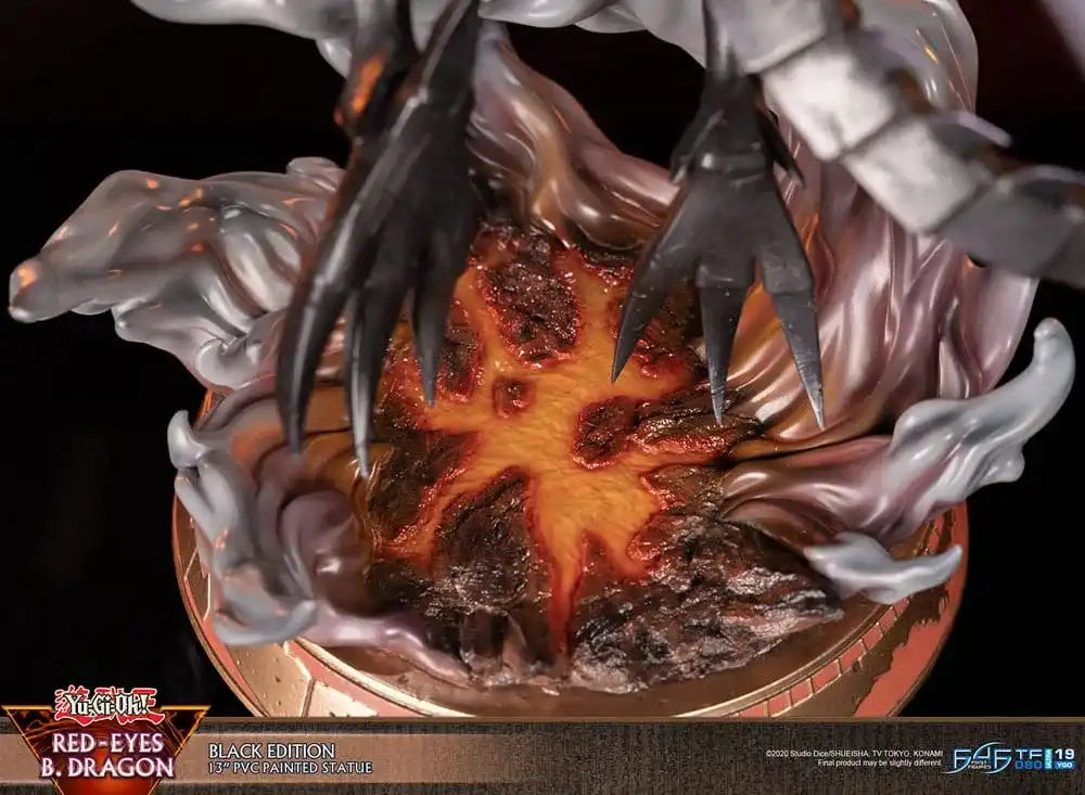 Yu-Gi-Oh! PVC Statue Red-Eyes B. Dragon Black Colour 33 cm - Smalltinytoystore