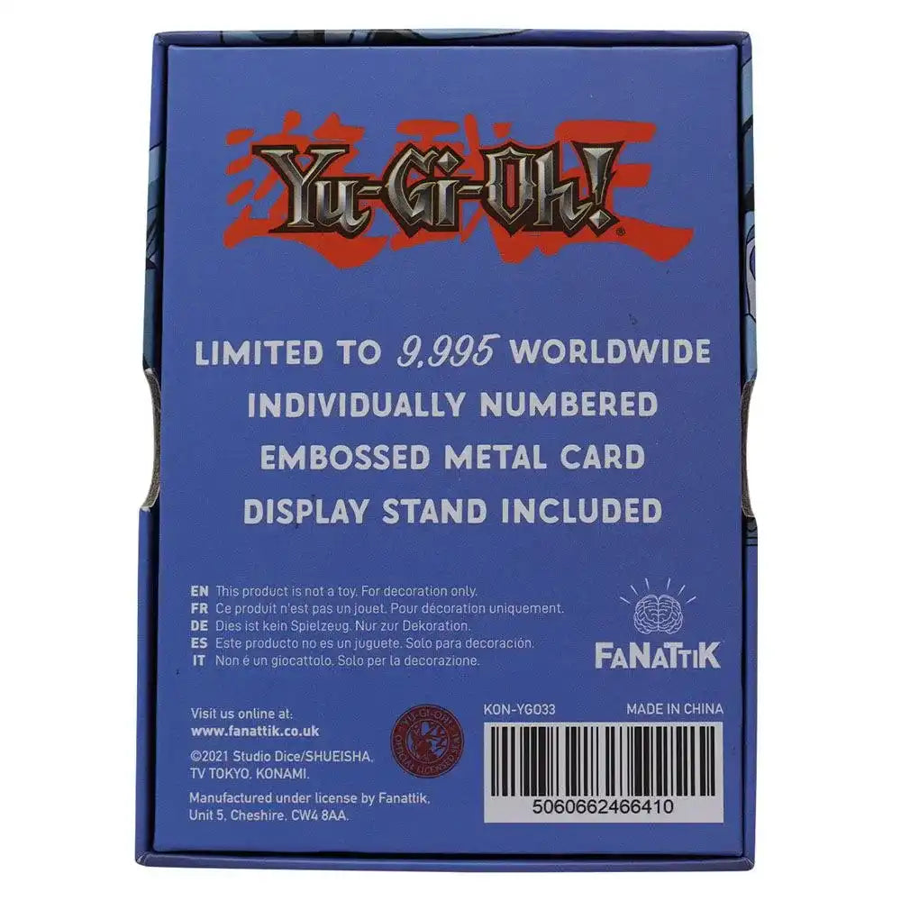 Yu-Gi-Oh! Replik Karte Blue Eyes Toon Dragon Limited Edition - Smalltinytoystore