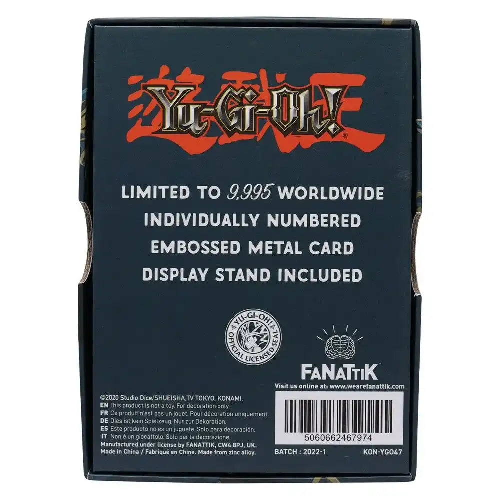 Yu-Gi-Oh! Replik Karte Dark Paladin Limited Edition - Smalltinytoystore