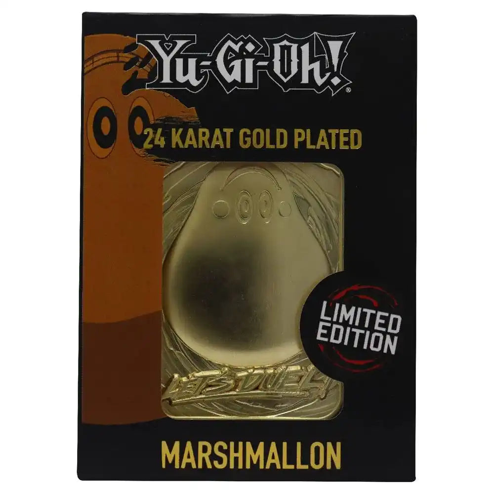 Yu-Gi-Oh! Replik Karte Marshmallon (vergoldet) - Smalltinytoystore