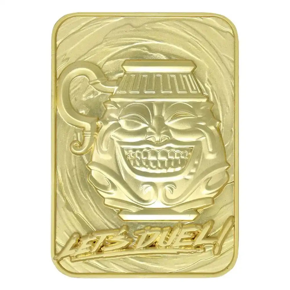 Yu-Gi-Oh! Replik Karte Pot of Greed (vergoldet) - Smalltinytoystore