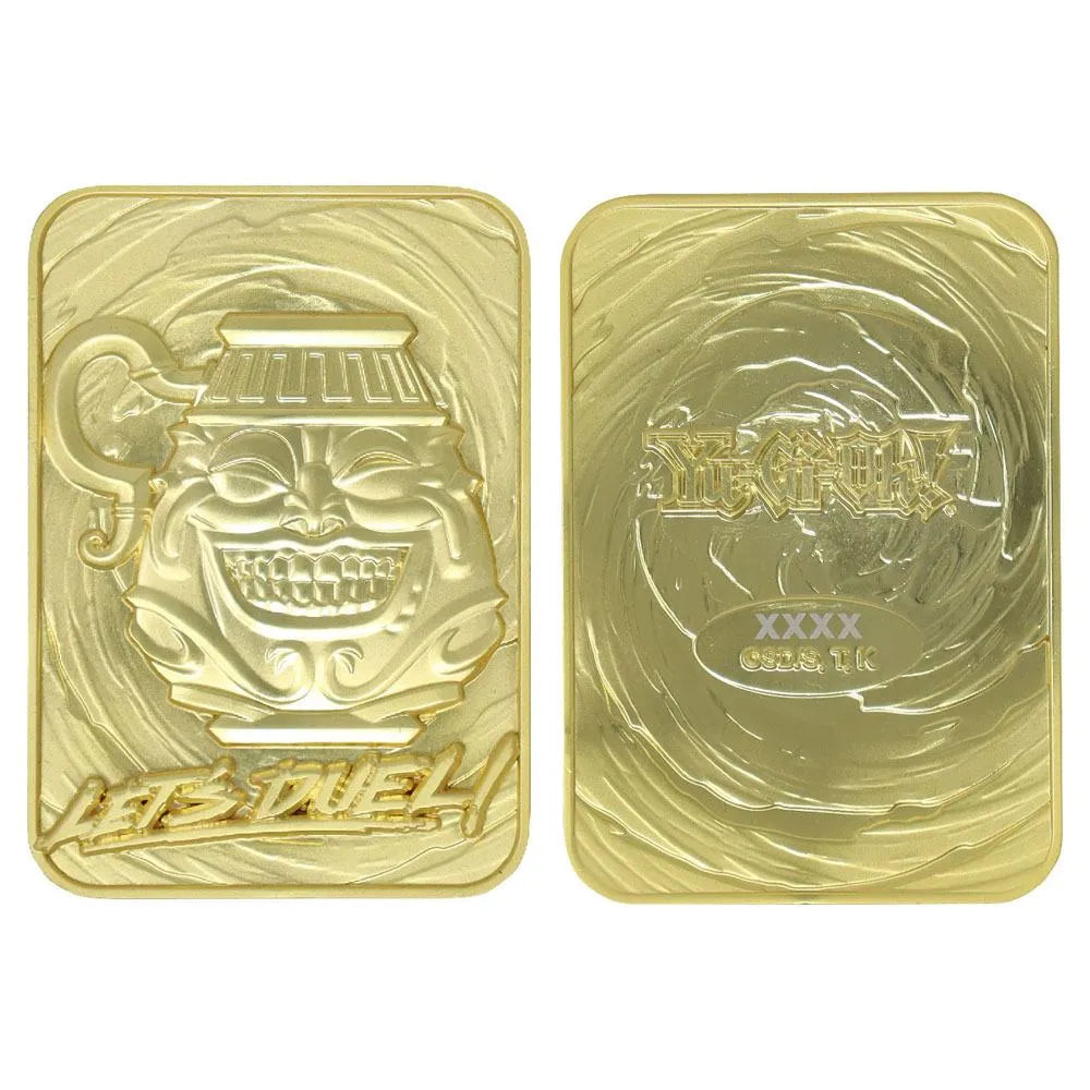 Yu-Gi-Oh! Replik Karte Pot of Greed (vergoldet) - Smalltinytoystore