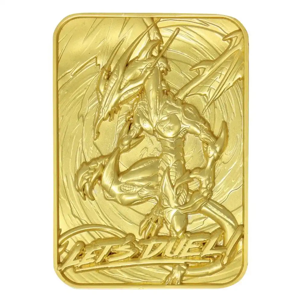 Yu-Gi-Oh! Replik Karte Stardust Dragon (vergoldet) - Smalltinytoystore