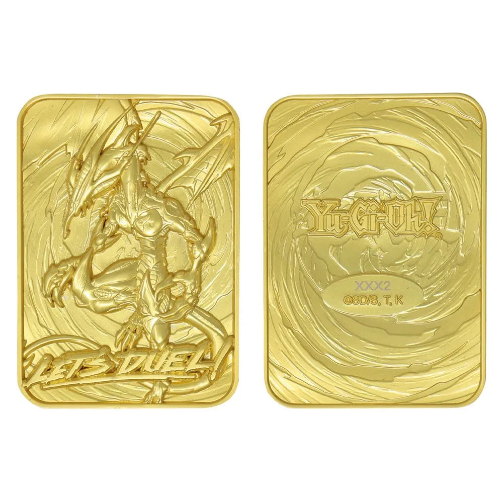 Yu-Gi-Oh! Replik Karte Stardust Dragon (vergoldet) - Smalltinytoystore