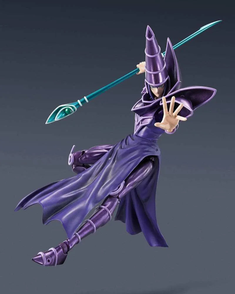 Yu-Gi-Oh! S.H. MonsterArts Actionfigur Dark Magician 19 cm - Smalltinytoystore