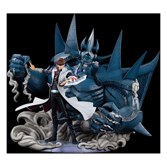 Yu-Gi-Oh! Statue Seto Kaiba & Obelisk the Tormentor 50 cm - Smalltinytoystore