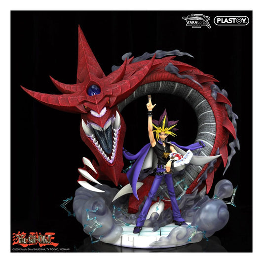 Yu-Gi-Oh! Statue Yami Yugi & Slifer 51 cm - Smalltinytoystore